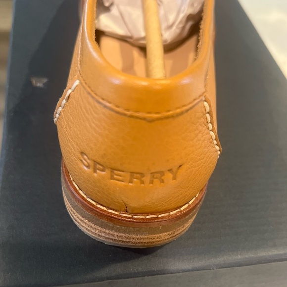 Sperry Tan Leather Loafers - Picture 3 of 4